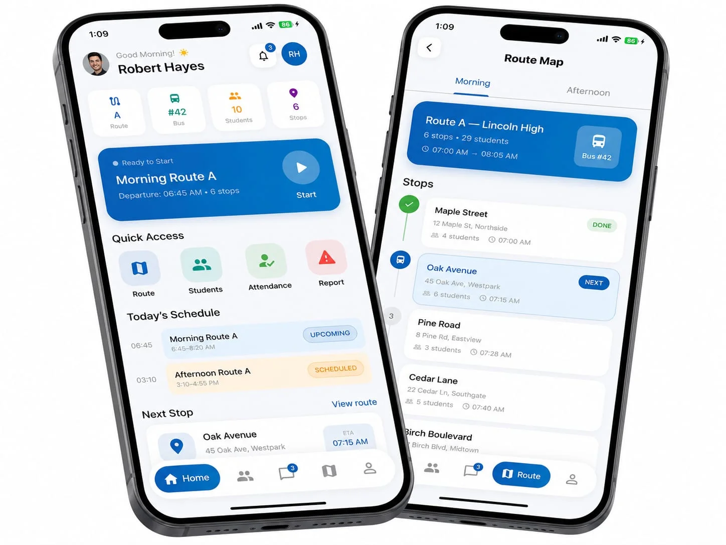Driver App Screenshot